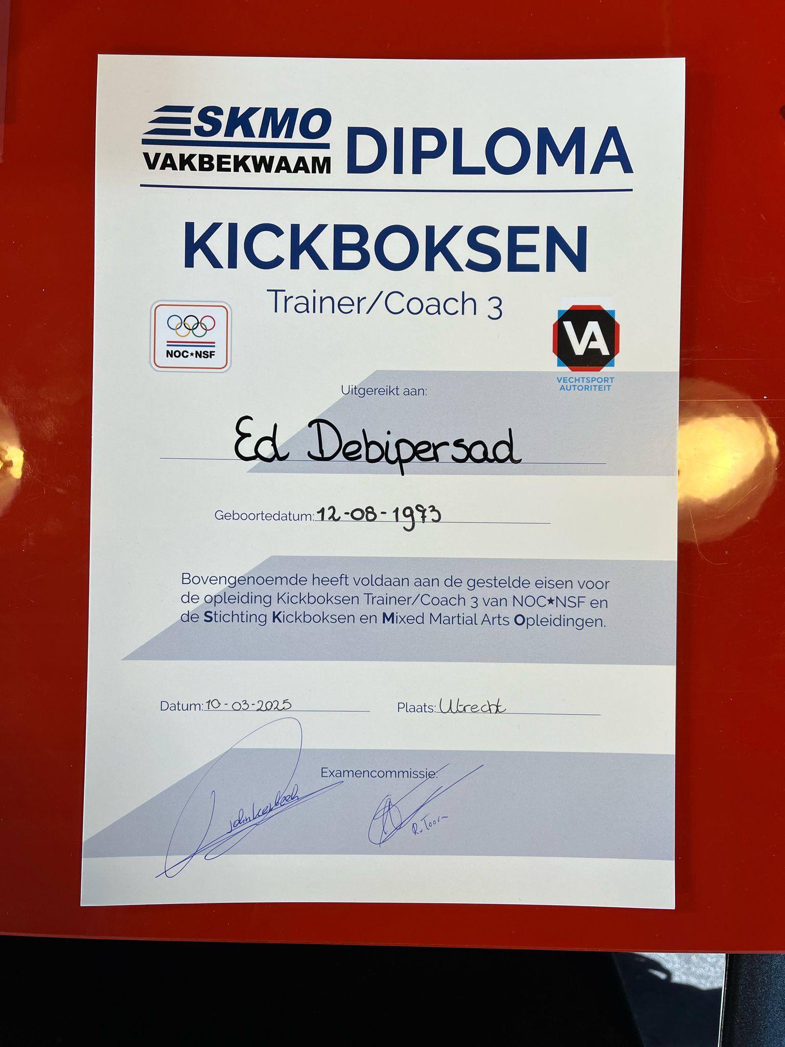SKMO certificaat